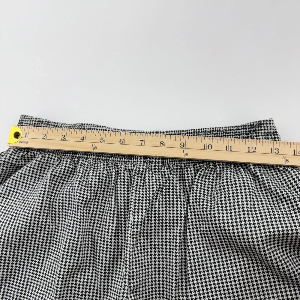 Chefwear Mens Houndstooth Cargo Chef Pants Black White Check CW3200 Size M